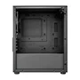 FSP S110-B Carcasa Torre Mini PC, Factor de Forma Pequeño (SFF), Negro, Compatible micro-ATX y Mini-ITX, con Malla de Metal, Ref. POC0000240