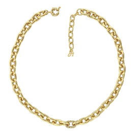 Adore Shimmer Collar Dorado con Cristales Swarovski