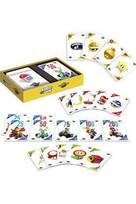 Diset Juego de cartas Mario Kart World 1000 Km.