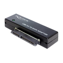 DeLOCK 62486 Convertidor USB 5 Gbps a SATA 6 Gbps con fuente de alimentación