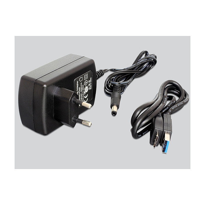 DeLOCK 62486 Convertidor USB 5 Gbps a SATA 6 Gbps con fuente de alimentación DeLOCK 62486 Convertidor USB 5 Gbps a SATA 6 Gbps con fuente de alimentación