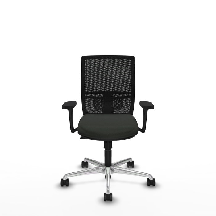 PIQUERAS Y CRESPO Silla de oficina Yunquera con mecanismo Sincro/Traslack Negra PIQUERAS Y CRESPO Silla de oficina Yunquera con mecanismo Sincro/Traslack Negra