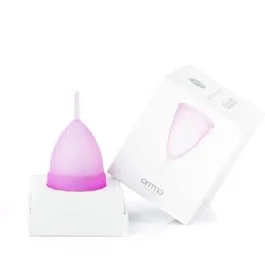 AMMO Copa Menstrual Velvet Talla S Silicona Grado Médico Alternativa Saludable Higiénica Segura