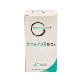 INMUNELAB Inmunerelax 60 Cápsulas - Complemento GABA, L-Triptófano, L-Teanina, Passiflora, Probióticos y Vitamina B6