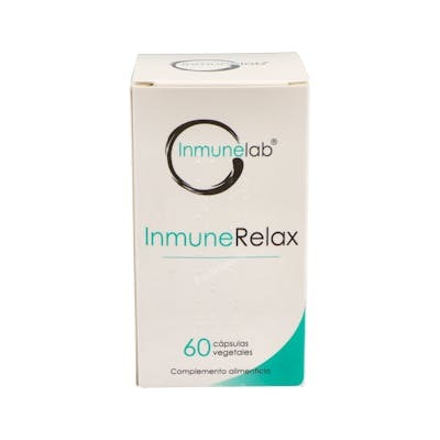 INMUNELAB Inmunerelax 60 Cápsulas - Complemento GABA, L-Triptófano, L-Teanina, Passiflora, Probióticos y Vitamina B6 INMUNELAB Inmunerelax 60 Cápsulas - Complemento GABA, L-Triptófano, L-Teanina, Passiflora, Probióticos y Vitamina B6