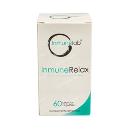 INMUNELAB Inmunerelax 60 Cápsulas - Complemento GABA, L-Triptófano, L-Teanina, Passiflora, Probióticos y Vitamina B6