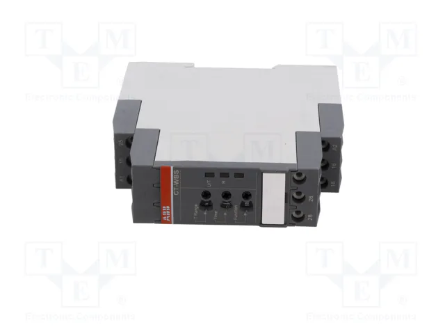 ABB Relé de tiempo CT-WBS.22P DPDT 24-240VAC/VDC