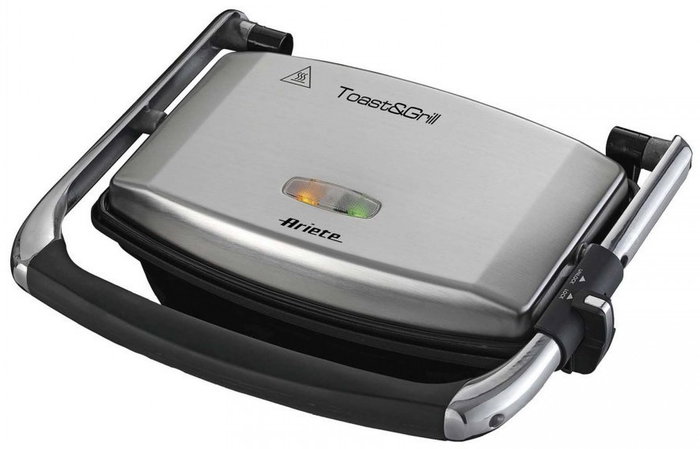 Ariete 1911 Slim Toast & Grill Plateado