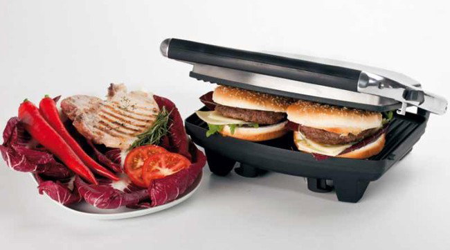Ariete 1911 Slim Toast & Grill Plateado