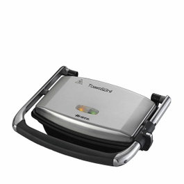 Ariete 1911 Grill Eléctrico Slim Toast & Grill Plateado