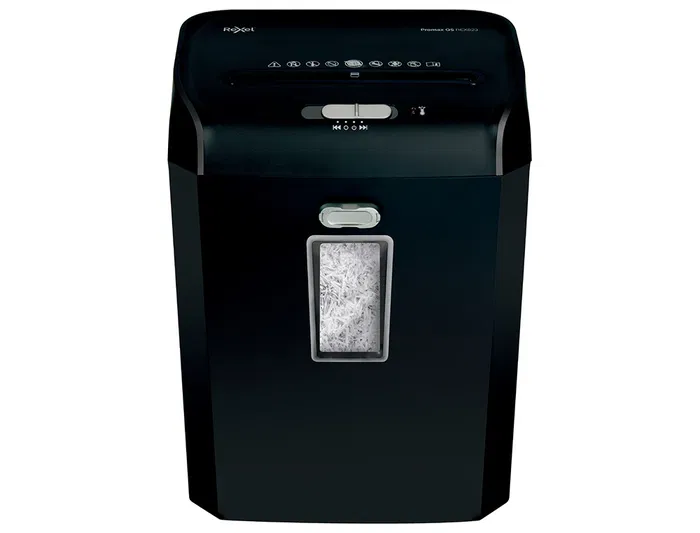 Rexel PROMAX QS REX823 Destructora de Documentos, Capacidad 8 Hojas, Corte Partículas, Nivel Seguridad P4, Papelera 23L