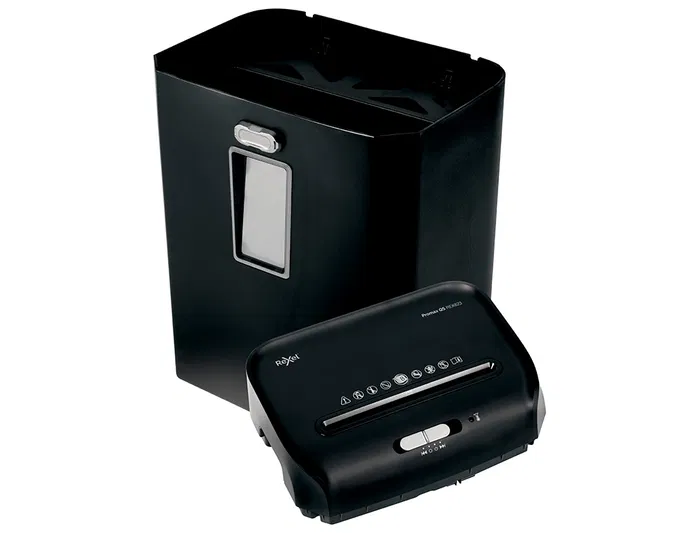 Rexel PROMAX QS REX823 Destructora de Documentos, Capacidad 8 Hojas, Corte Partículas, Nivel Seguridad P4, Papelera 23L