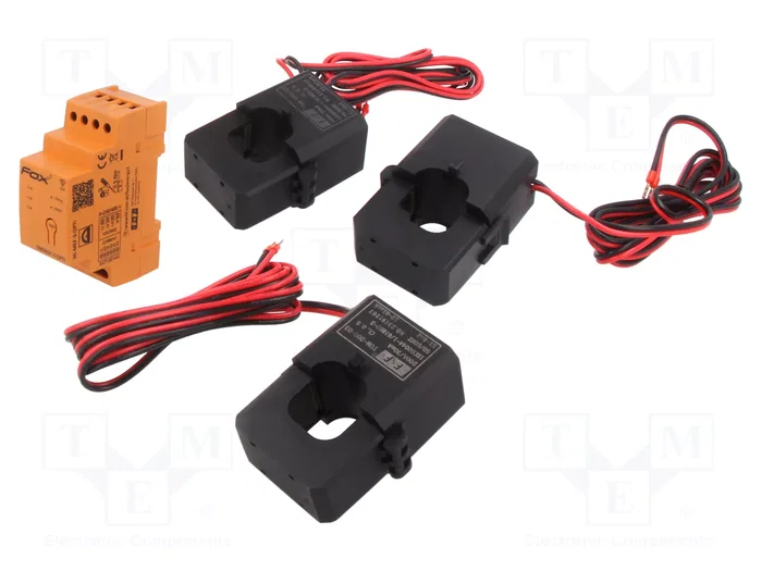 F&F Monitor de electricidad FOX con WIFI 100A para raíl DIN F&F Monitor de electricidad FOX con WIFI 100A para raíl DIN