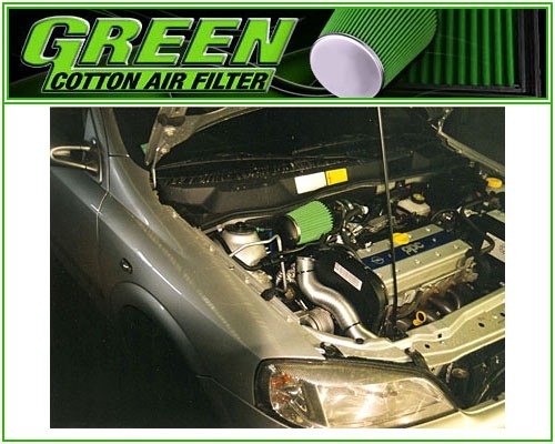 Green Filters Kit Admision Directa P390 Mejor Flujo de Aire y Respuesta de Acelerador