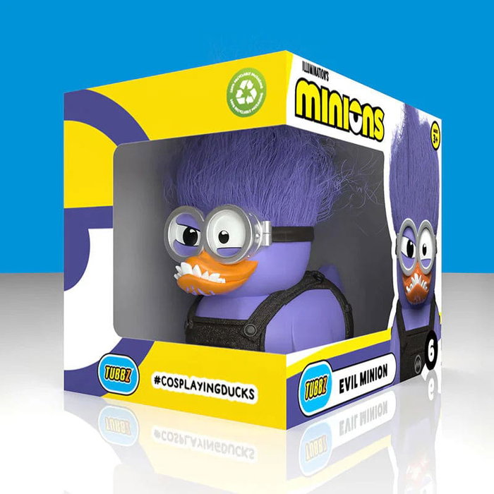 Minions Tubbz Figura PVC Purple Minion Boxed Edition 10 cm