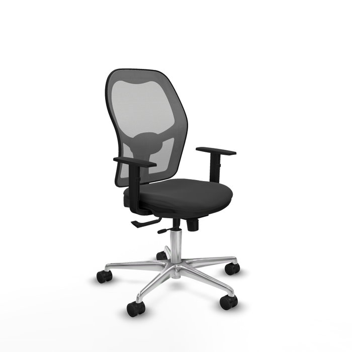 PIQUERAS Y CRESPO Silla de oficina Jorquera con mecanismo Sincro/Traslack Gris PIQUERAS Y CRESPO Silla de oficina Jorquera con mecanismo Sincro/Traslack Gris