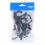 Edm Abrazadera nylon negra para Ferroplast m-25 (bolsa 10 unid)