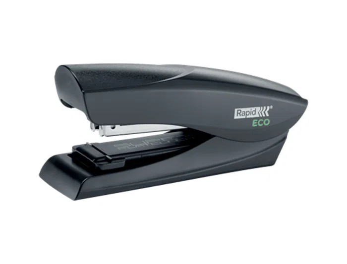 Rapid Grapadora Fashion Eco 25 Hojas Plástico Reciclado 74% Negro