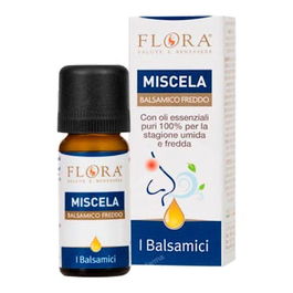 FLORA Mezcla Balsamica Congestion Vias Respiratorias 10 Ml - Aceites Esenciales Puro Eucalipto Menta Lavanda Pino Para Aliviar Respiracion