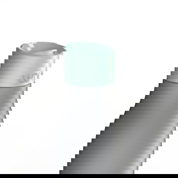 Berghoff 3950224 Termo con Dos Tapones, Verde, 0,55L, Doble Pared Aislado al Vacío