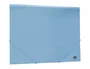 Liderpapel Carpeta con Gomas Tres Solapas Polipropileno DIN A4 Celeste Opaco
