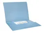 Liderpapel Carpeta con Gomas Tres Solapas Polipropileno DIN A4 Celeste Opaco