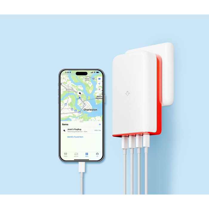 Twelve South PlugBug 120W USB-C Wall Charger con Find My Twelve South PlugBug 120W USB-C Wall Charger con Find My