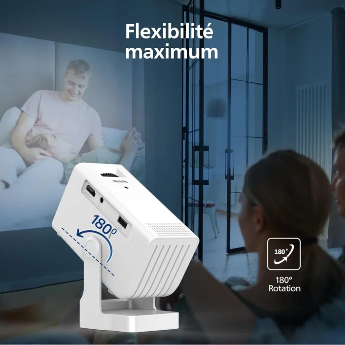 Philips NeoPix 140 Proyector de Vídeo HD 720p LED Wi-Fi Blanco Philips NeoPix 140 Proyector de Vídeo HD 720p LED Wi-Fi Blanco
