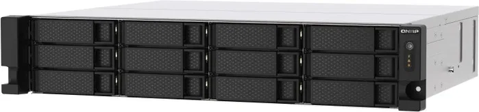 QNAP TS-1273AU-RP-8G NAS de 12 bahías con AMD Ryzen V1500B y 8 GB DDR4