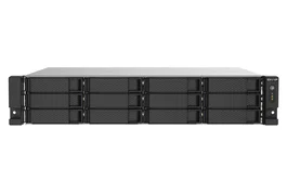 QNAP TS-1273AU-RP-8G Servidor NAS de 12 Bahías Rack 2U con AMD Ryzen V1500B y 8 GB RAM