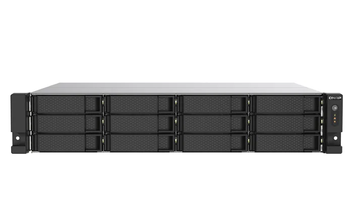 QNAP TS-1273AU-RP-8G NAS de 12 bahías con AMD Ryzen V1500B y 8 GB DDR4