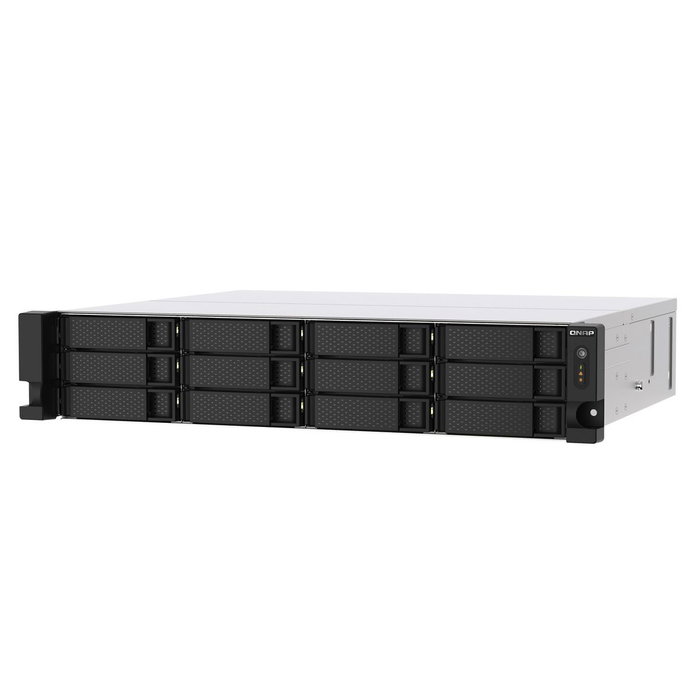 QNAP TS-1273AU-RP-8G NAS de 12 bahías con AMD Ryzen V1500B y 8 GB DDR4