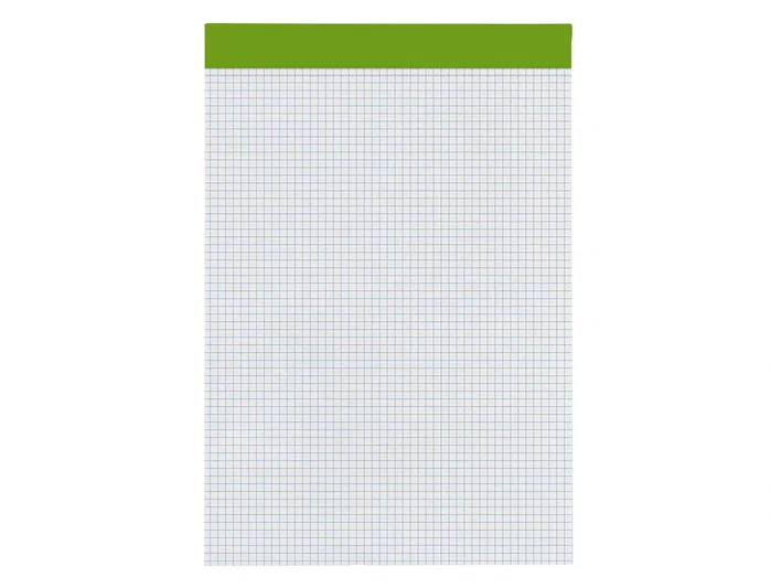 Liderpapel Bloc notas cuadro 4 mm A4 80 hojas