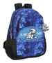 Mochila Escolar El Niño Roller Azul Negro 32 x 44 x 16 cm