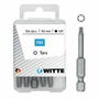 Juego de puntas WITTE Torx TX 10 5 Unidades