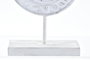 DKD Home Decor Decoración MDF Pasley Decape Blanco 13x6x27 cm