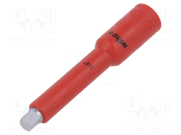 WIHA Prolongador aislado ElectricVario 1/4 pulgada 75 mm WIHA Prolongador aislado ElectricVario 1/4 pulgada 75 mm