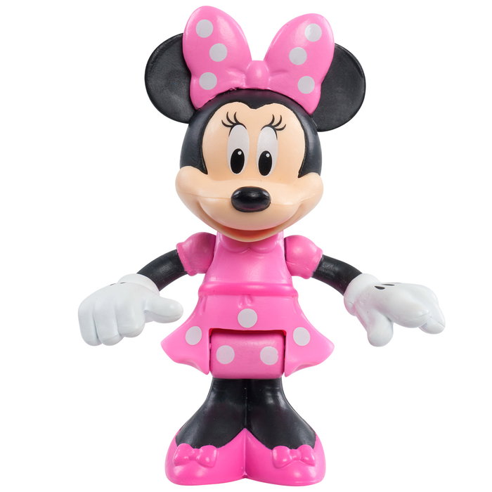 Just Play Disney Set 5 Figuras Articuladas Mickey Mouse Funhouse - 7,6 cm - Personajes Clásicos