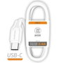 Tech One Tech Cable USB-A a USB-C 1 m Blanco TEC2903