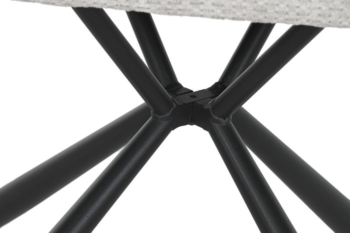 DKD Home Decor Silla Moderno Beige Negro 61 x 82 x 56 cm (2 Unidades)