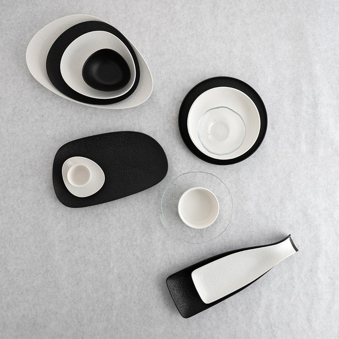 Plato Bol Oval Porcelana Fosil Bidasoa 27,3x22,2x5,7 cm