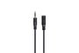 MicroConnect Cable de Extensión Minijack de 3.5mm, 15m, Negro