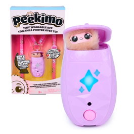 Spin Master Peekimo Lulu Mascota Interactiva Morada