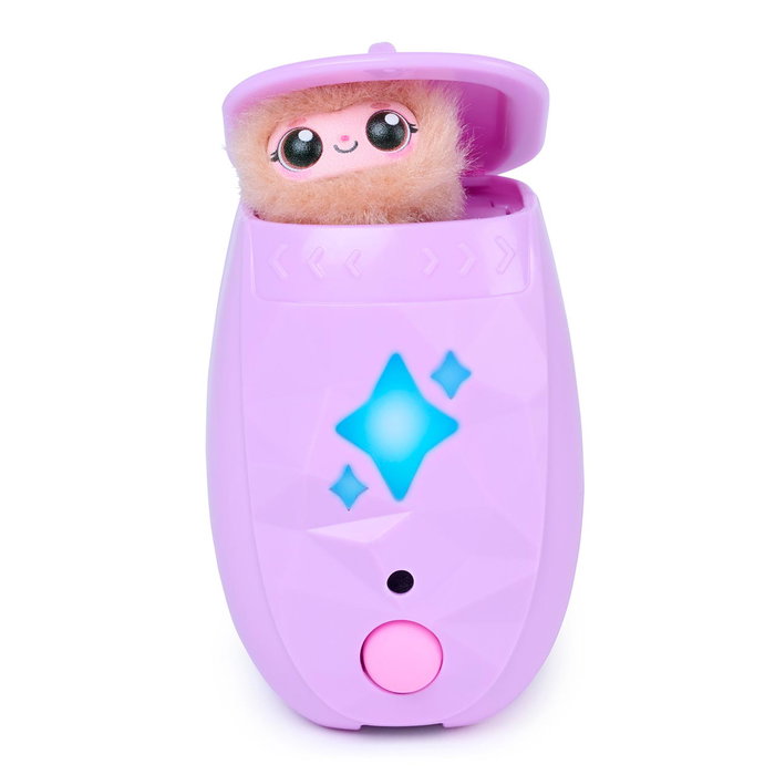 Spin Master Peekimo Lulu Mascota Interactiva Morada