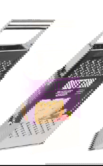 Quttin Rallador Multiusos 4 Caras Acero Inoxidable 24.2 cm (12 Unidades)