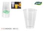 Algon Set-12 Vaso Transparente 500cc 9.3 x 9.3 x 12 cm (18 Unidades)