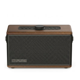 Pure Classic Aura Altavoz portátil estéreo Bluetooth 5.3 40 W Marrón/Nuez Madera