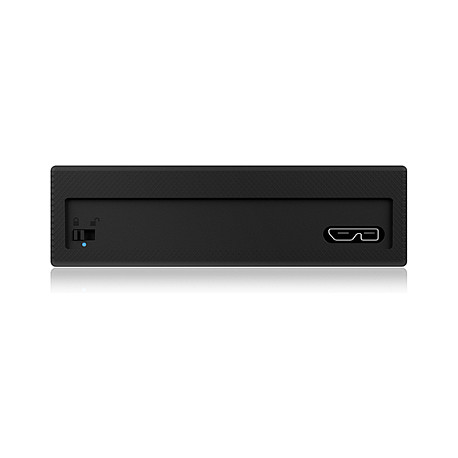ICY BOX IB-256WP Carcasa para Disco Duro/SSD 2.5 SATA a USB 3.0 Negro