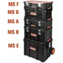 Tood TOO8019053051008 Cesta modular con asas, fácil transporte - 53x34x25 cm