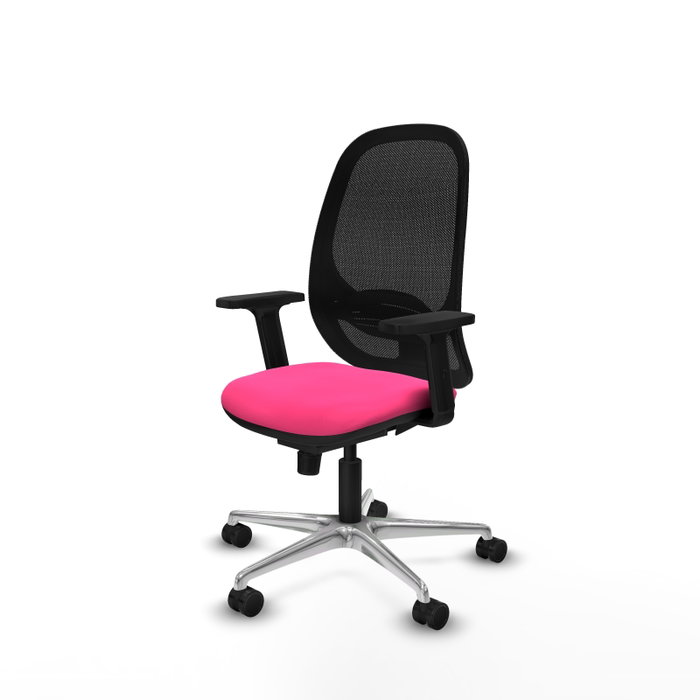 PIQUERAS Y CRESPO Silla de oficina Cilanco Rosa con mecanismo Sincro PIQUERAS Y CRESPO Silla de oficina Cilanco Rosa con mecanismo Sincro